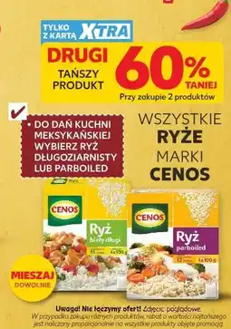 Kaufland Cenos Ryż biały długi / parboiled oferta