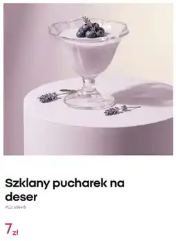 Pepco Szklany pucharek na deser oferta