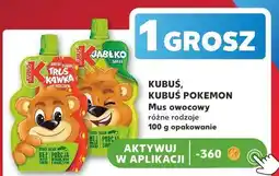 Kaufland Kubuś, Kubuś Pokemon Mus owocowy oferta