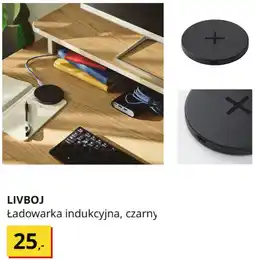 IKEA IKEA LIVBOJ Ładowarka indukcyjna, czarny oferta