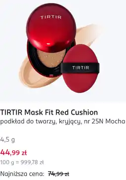 Rossmann TIRTIR Mask Fit Red Cushion podkład do twarzy, kryjący, nr 25N Mocha oferta
