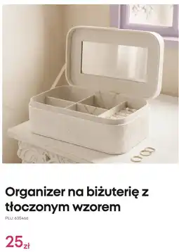 Pepco Organizer na biżuterię z tłoczonym wzorem oferta