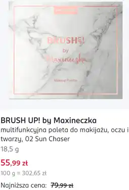Rossmann BRUSH UP! by Maxineczka multifunkcyjna paleta do makijażu, oczu i twarzy, 02 Sun Chaser oferta