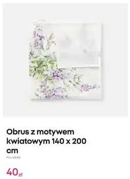 Pepco Obrus z motywem kwiatowym 140 x 200 cm oferta