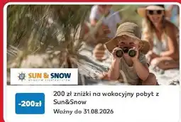 Kaufland Zniżka na wakacyjny pobyt z Sun&Snow oferta