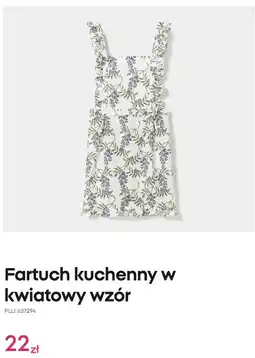 Pepco Fartuch kuchenny w kwiatowy wzór Pepco oferta