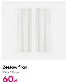 Pepco Zestaw firan oferta