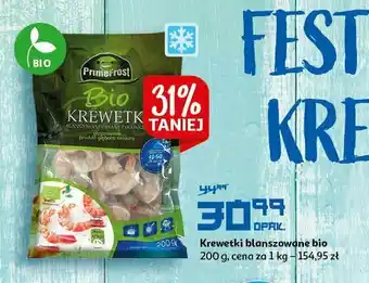 Auchan Krewetki bio 1 SZT 200 G oferta