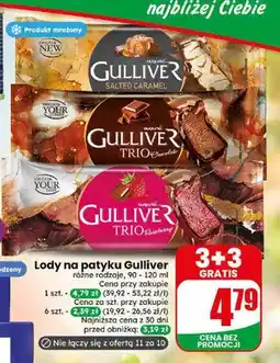 Dino Lody na patyku Gulliver Salted Caramel oferta