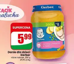 Dino Danie dla dzieci Gerber jarzynki z delikatnym schabem oferta
