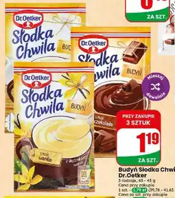 Dino Budyń Słodka Chwila Dr.Oetker smak waniliowy oferta