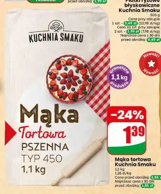 Dino Mąka tortowa pszenna typ 450 Kuchnia Smaku oferta