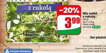 Dino Mix sałat z rukolą FreshLine oferta