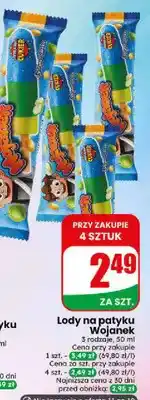 Dino Lody na patyku Wojanek niebieskie oferta