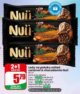 Dino Lody na patyku Salted Caramel & Australian Macadamia Nuii oferta