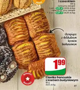 Dino Ciastko francuskie z kremem budyniowym oferta