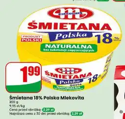Dino Śmietana 18% naturalna Polska Mlekovita oferta