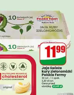 Dino Jaja świeże kury zielononóżki Polskie Fermy 10-pak oferta