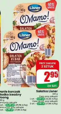 Dino Sałatka Kebab z kurczakiem Lisner O Mamo! oferta