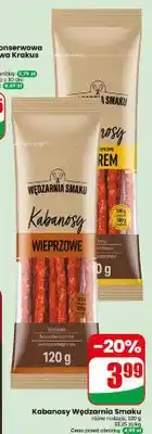 Dino Kabanosy wieprzowe Wędzarnia Smaku oferta