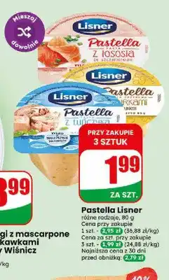 Dino Pasta Pastella Lisner z tuńczykiem oferta