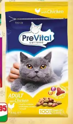 Dino Sucha karma dla kota PreVital Adult z kurczakiem oferta