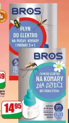 Dino Płyn do elektro na muchy komary i mrówki 3w1 Bros oferta
