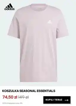 Adidas Koszulka sportowa Adidas Seasonal Essentials oferta