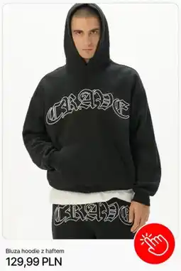 Cropp Bluza hoodie z haftem Cropp oferta