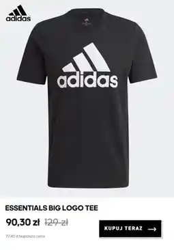 Adidas Koszulka sportowa Adidas Essentials Big Logo Tee oferta