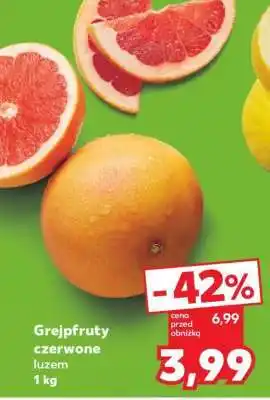 Kaufland Grejpfruty czerwone, luzem 1 kg oferta