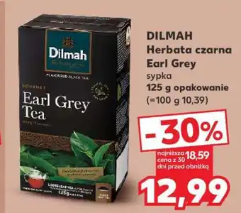 Kaufland DILMAH Herbata czarna Earl Grey oferta