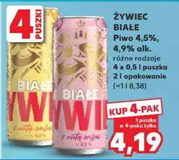 Kaufland Żywiec Białe oferta