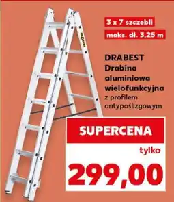 Kaufland DRABEST Drabina aluminiowa wielofunkcyjna oferta