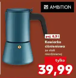 Kaufland Kawiarka ciśnieniowa oferta