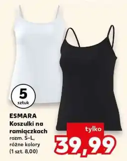 Kaufland ESMARA Koszulki na ramiączkach oferta