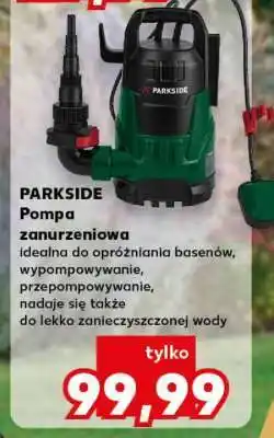 Kaufland PARKSIDE Pompa zanurzeniowa oferta