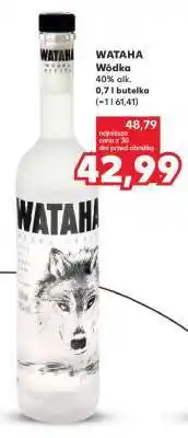 Kaufland WATAHA Wódka oferta