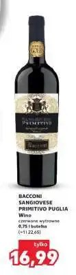 Kaufland BACCONI SANGIOVESE PRIMITIVO PUGLIA oferta