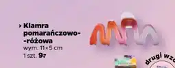 Netto Klamra do włosów pomarańczowo-różowa oferta