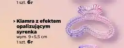 Netto Klamra do włosów z efektem opalizującym syrenka oferta