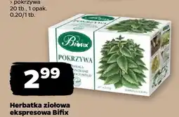 Netto Herbatka ziołowa ekspresowa pokrzywa Bifix oferta
