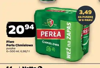 Netto Piwo Perła Chmielowa 6-pak oferta