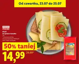 Lidl Ser gouda w kawałku Pilos oferta