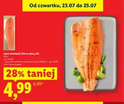 Lidl Łosoś atlantycki filet ze skórą XXL oferta
