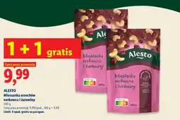 Lidl Mieszanka orzechów nerkowca i żurawiny Alesto oferta