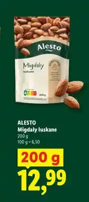 Lidl Migdały łuskane Alesto oferta