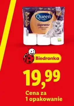 Lidl Papier toaletowy 4-warstwowy Queen Supreme oferta