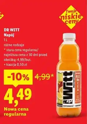 Lidl Napój Dr Witt oferta