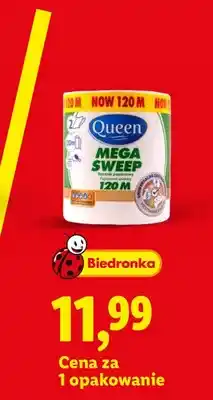 Lidl Ręcznik papierowy Queen Mega Sweep oferta